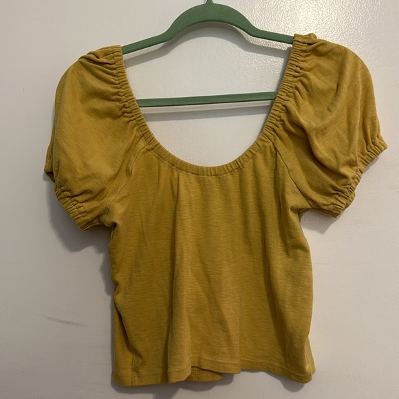 Blouse pre-loved yellow small - Picture 2 of 4